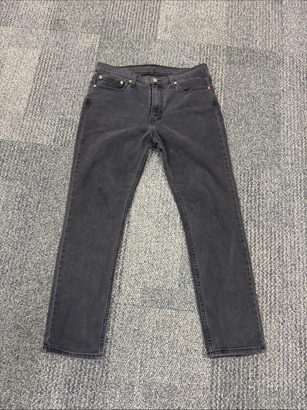 Levi's women’s Slim Straight Black Jeans